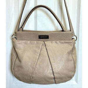Marc by Marc Jacobs - Classic Q Hillier Hobo Bag in Cement Soft Leather. LOVELY!